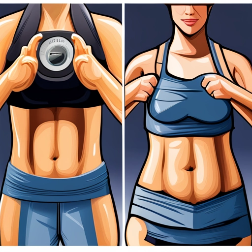 A collage of images representing the 5 secret benefits of Alpilean weight loss: healthy body composition, improved digestion, boosted metabolism, improved heart health, and stronger immune system.